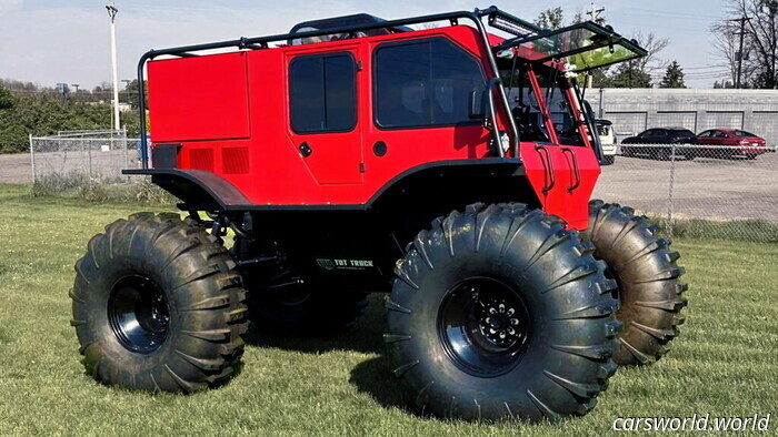 Когда Hummer спотыкается, этот амфибийный V8-монстр бросается вперед | Carscoops